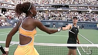 Venus Williams vs Martina Hingis 2000 US Open SF Highlights [upl. by Tillion]