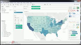 Tableau  Intro to Maps for Data Visualization [upl. by Wileen128]