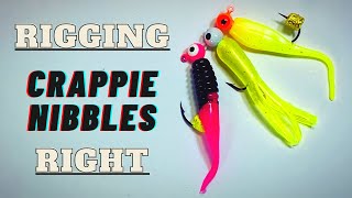 How To Use Crappie Nibbles  3 Ways To Rig Them [upl. by Enrichetta]