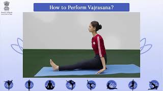 How to Perform Vajrasana [upl. by Sherer178]