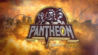 Pantheon NEW Roller Coaster Coming in 2020 [upl. by Cirdahc]