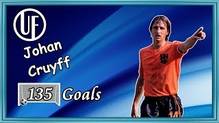 Johan Cruyff 135 Goals HD [upl. by Leizar]