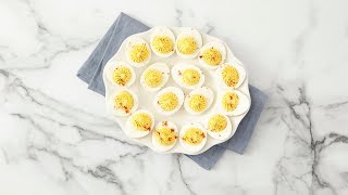 Classic Deviled Eggs Martha Stewart [upl. by Brenk]