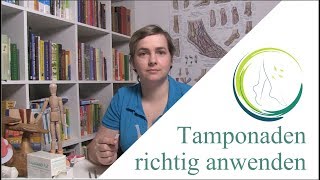 podologinandrea erklärt wie du Tamponaden richtig anwendest [upl. by Barkley]