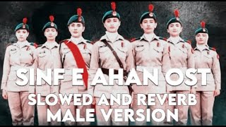 Sinf e Ahan OST  Slowed  Reverb  Male Version  Asim Azhar [upl. by Schlessel39]