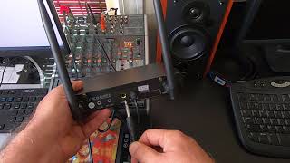 How to Connect Wireless Microphones to a Sound Mixer [upl. by Nilatak]