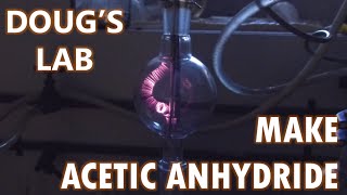 Acetic Anhydride Part 2 Running the Lamp [upl. by Aubigny956]