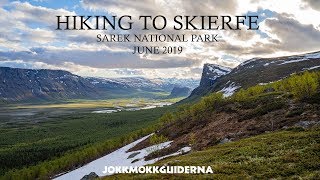 Hiking to Skierfe  Sarek National Park [upl. by Iana]