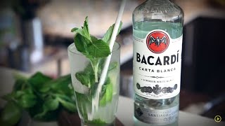 Easy How To Mix Mojito With Bacardi Rum  Drinks Network [upl. by Girard]