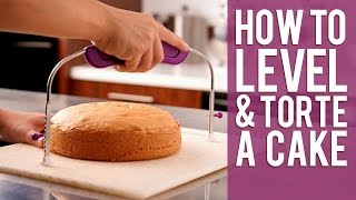 How to Level and Torte a Cake from Wilton [upl. by Neumark]