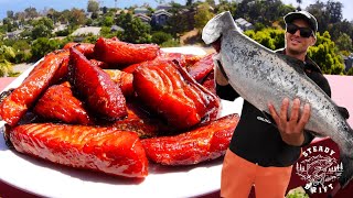 HOW TO MAKE SMOKED CANDY SALMON  Full Recipe [upl. by Angy638]