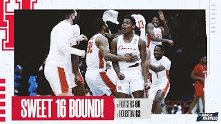 Houston vs Rutgers  Second Round NCAA tournament extended highlights [upl. by Hansiain]