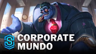 Corporate Mundo Skin Spotlight  League of Legends [upl. by Henarat]