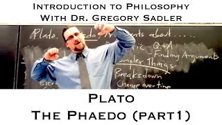 Platos dialogue the Phaedo part 1  Introduction to Philosophy [upl. by Animehliw]