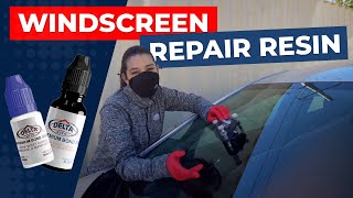 Windscreen Repair Resin For Professional Use [upl. by Milford59]