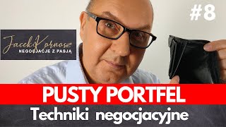 Jak negocjować  techniki negocjacyjne  pusty portfel  odcinek 8 [upl. by Ivor]