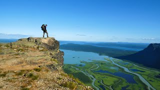 Hiking 140km alone through Sarek the Last Wilderness of Europe Sweden [upl. by Hilliard262]