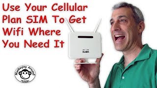 Use Your Cellular Plan’s SIM Card To Get WiFi Wherever You Need It review [upl. by Eylsel499]