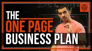 How to Write a One Page Business Plan [upl. by Lonee642]