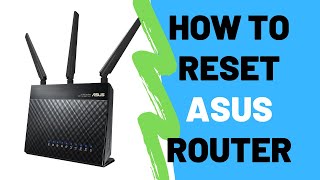 How To Reset ASUS Router To Factory Default Settings [upl. by Lechner34]