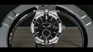 Discovering the Maurice Lacroix Aikon Mercury and Its Patented quotFreeHandquot Display [upl. by Ezmeralda]