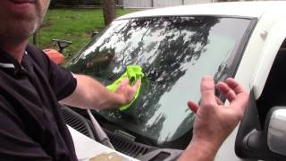 How I Deep Clean A Car Windshield [upl. by Lig]