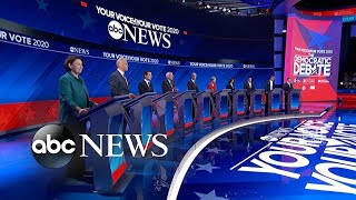 Democratic candidates debate Opening statements l ABC News [upl. by Dill]