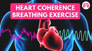 Heart Coherence Breathing Exercise  HRV Resonant Cardiac Breathwork  TAKE A DEEP BREATH [upl. by Le]