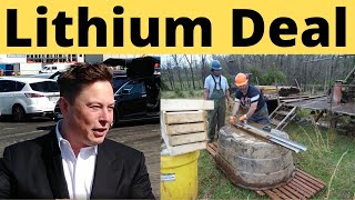 Tesla Signs 5Year Binding Lithium Supply Deal with Piedmont Lithium [upl. by Orms865]