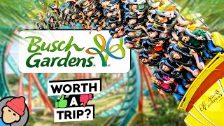 Busch Gardens Tampa FULL TOUR amp REVIEW [upl. by Dutchman594]