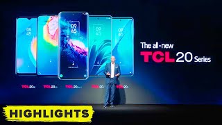 TCL 20 series 5G and SE phones revealed CES 2021 [upl. by Mic326]