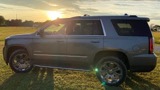 2018 GMC Yukon Denali Walk Around Test Drive amp In Depth Review [upl. by Nebuer95]