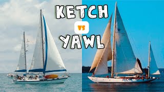 Why Two MASTS Ketches vs Yawls  Sailing Wisdom [upl. by Ardnoel]