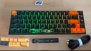 Ducky One 2 SF  65 Mechanical Keyboard Unboxing [upl. by Emmerie]