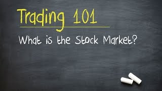 Trading 101 What is the Stock Market [upl. by Lugo]