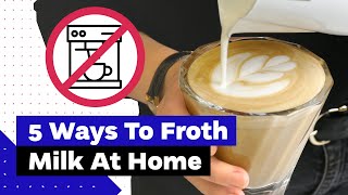 How To Froth Milk At Home Best Milk Frothers Review [upl. by Cyndie]