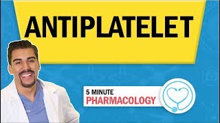 Pharmacology  Antiplatelet nursing RN PN NCLEX [upl. by Airym]