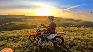 Dirt Bike Ride From Heaven  Enduro [upl. by Meredeth191]