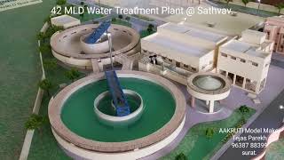 Water Treatment Plant working Model [upl. by Anayhd336]