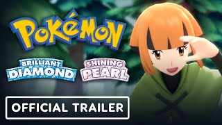 Pokemon Brilliant Diamond amp Shining Pearl News  Official Trailer [upl. by Anirda]