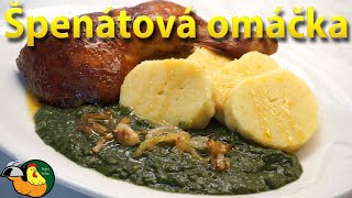 Špenátová omáčka [upl. by Tenay]