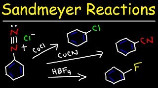 Arenediazonium Salts With Diazo Coupling and Sandmeyer Reactions [upl. by Aaronson]