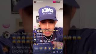 Malu Trevejo boyfriend fights On Live [upl. by Justinn]