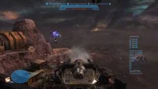 Halo Reach Final MAC Gun Segment Legendary Walkthrough Spoiler of Ending [upl. by Greenebaum]