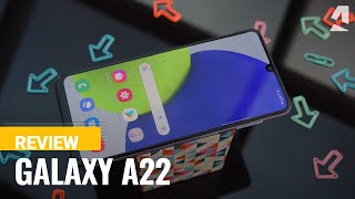 Samsung Galaxy A22 review [upl. by Canter]