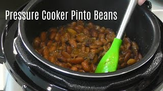 Pressure Cooker Pinto Beans  No Soak Quick Cook Beans  Cosori 2 Quart Electric Pressure Cooker [upl. by Ymrots]