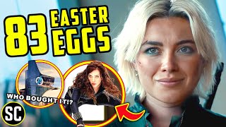 THUNDERBOLTS Trailer BREAKDOWN  Every Marvel Easter Egg You Missed [upl. by Dlonra620]