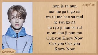 NCT U  Know Now Easy Lyrics [upl. by Limoli]