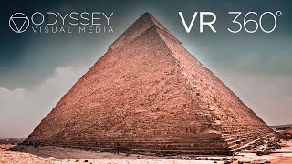 Pyramids of Egypt Virtual Tour  VR 360° Travel Experience [upl. by Ida]