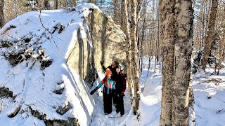 Exploring our 500 Acre OFFGrid Property Finding the WORLDS Largest ROCK [upl. by Ahsinnek694]